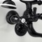 Kingston Brass KS245MB Tub Wall Mount Clawfoot Tub Faucet with Hand Shower, Matte Black KS245MB - alternate 4